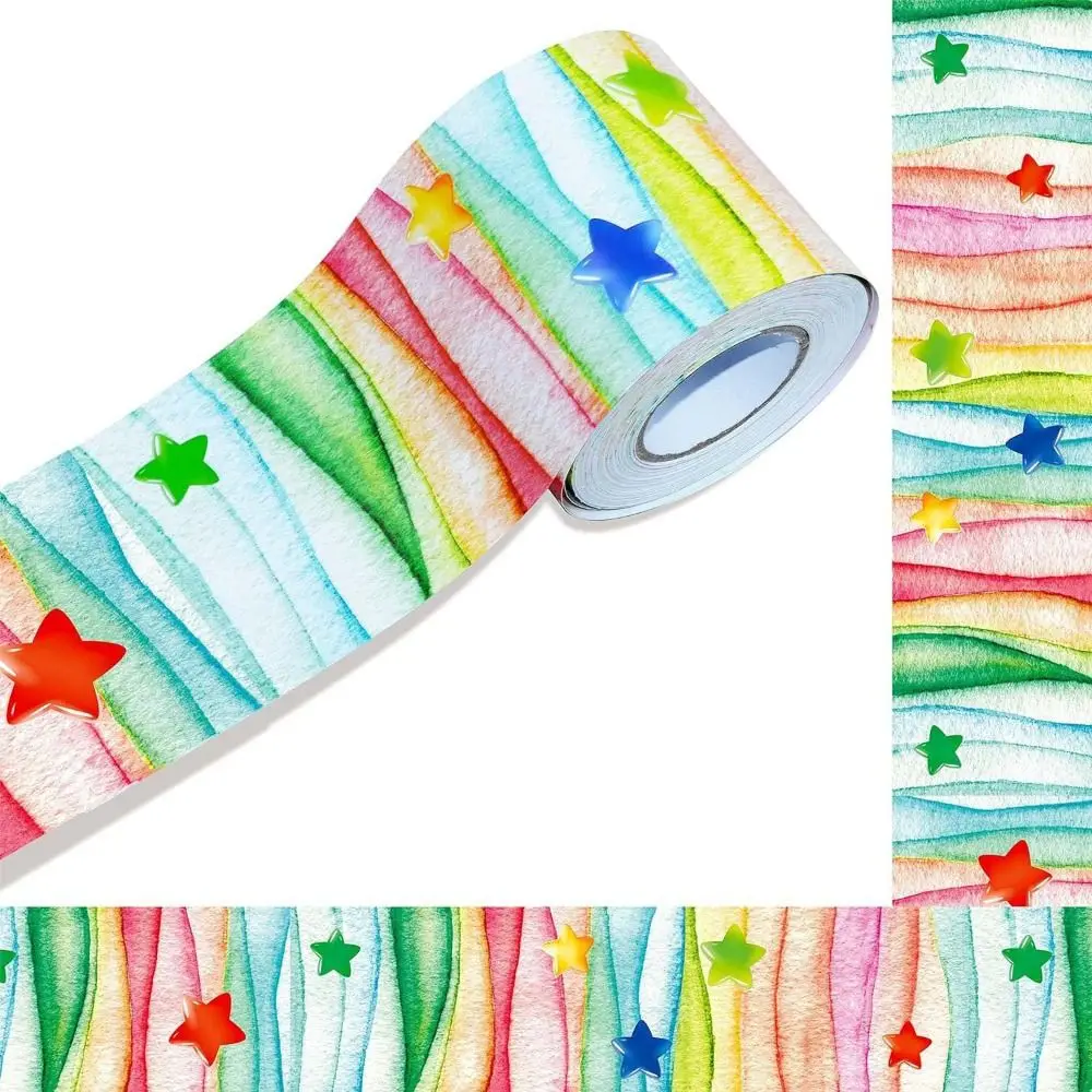 

Креативная бумага, бордюрная бумага, поделки ручной работы, сделай сам, бордюр доски объявлений, 18 м, наклейки