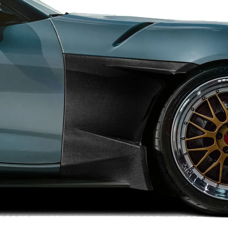 

Carbon Fiber Side Bumper Front Vents A90 A91 MK5 2019 2021 2022 2023 fenders Vented