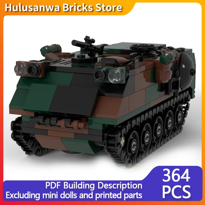 

M106 Модель переноски раствора MOC Строительные кирпичи Военное оборудование Модульная технология Подарки Праздничная сборка Детские игрушки Костюм