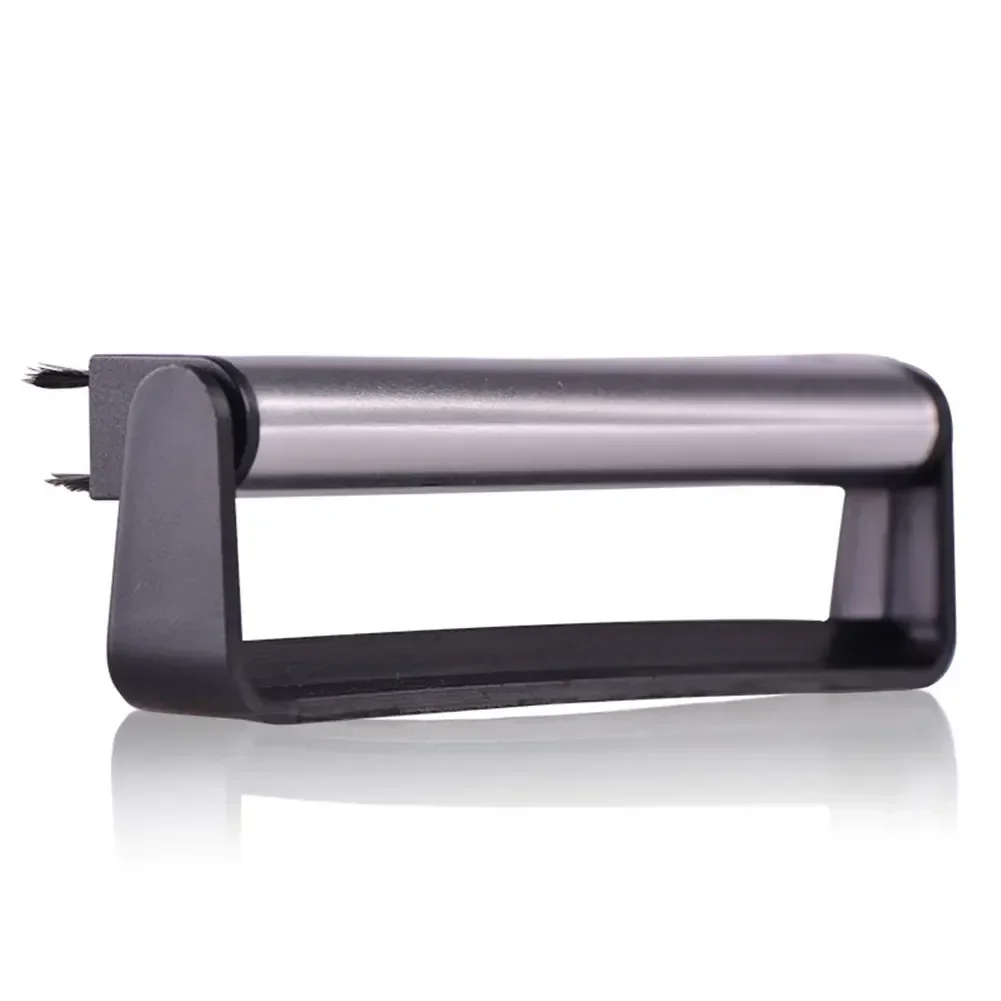 فرشاة تنظيف سجل الفينيل المحمولة المضادة للكهرباء الساكنة فرشاة تسجيل ألياف الكربون + فرشاة القلم LP ملحقات مشغل الفونوغراف الفينيل