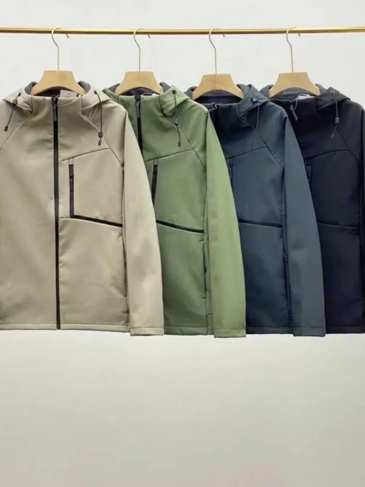 

Теплая флисовая куртка с капюшоном для активного отдыха, осенне-зимняя, водонепроницаемая, ветрозащитная, из софтшелла, с флисовой подкладкой