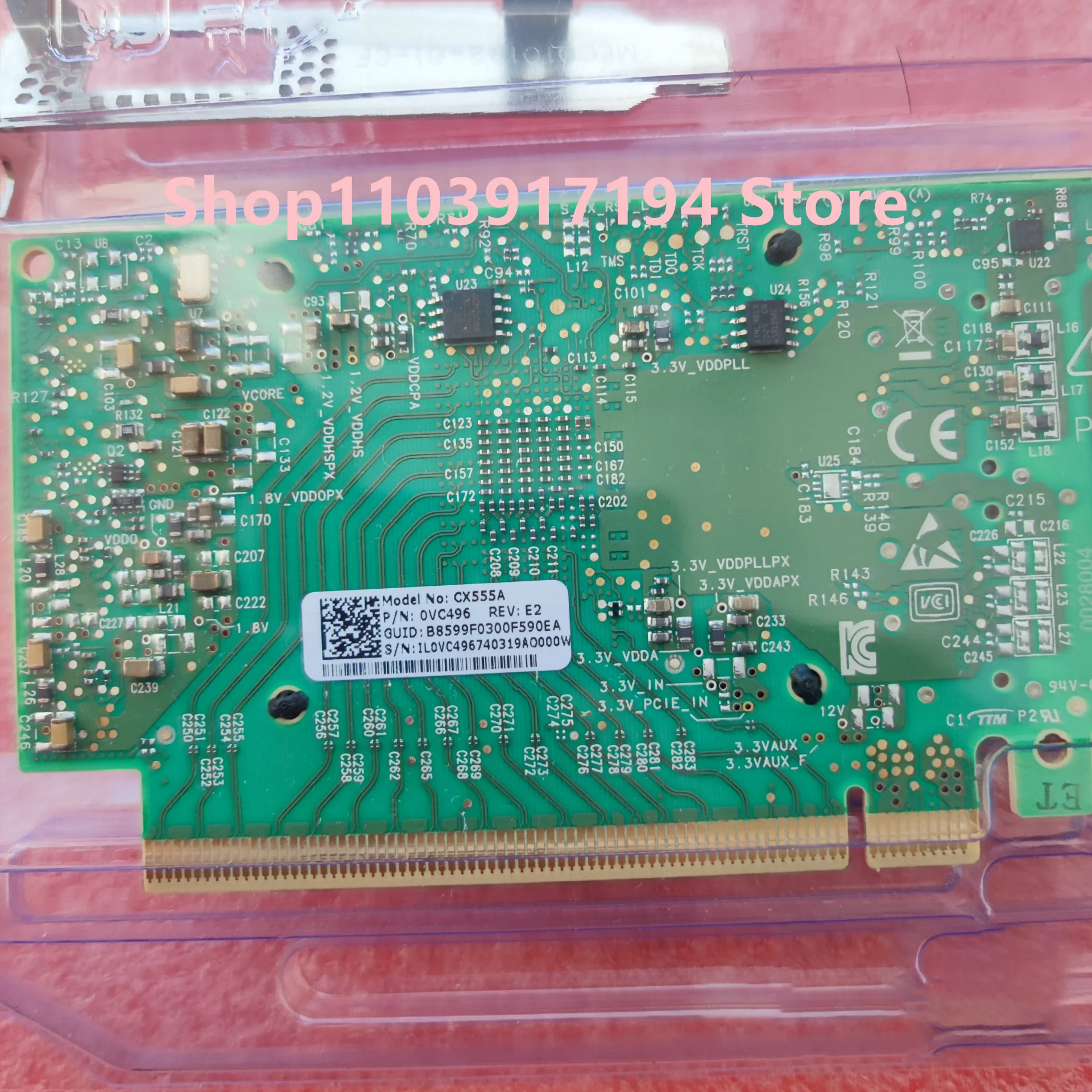 

100Gb IB card MCX555A-ECAT ConnectX-5 EDR CX555A 100G