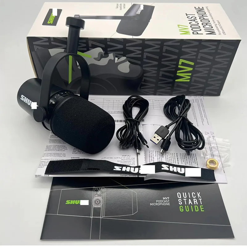 

MV7 Studio Dynamic Microphone Professional USB Computer Henhao Omni-directional Streaming Gaming Broadcast/Podcast