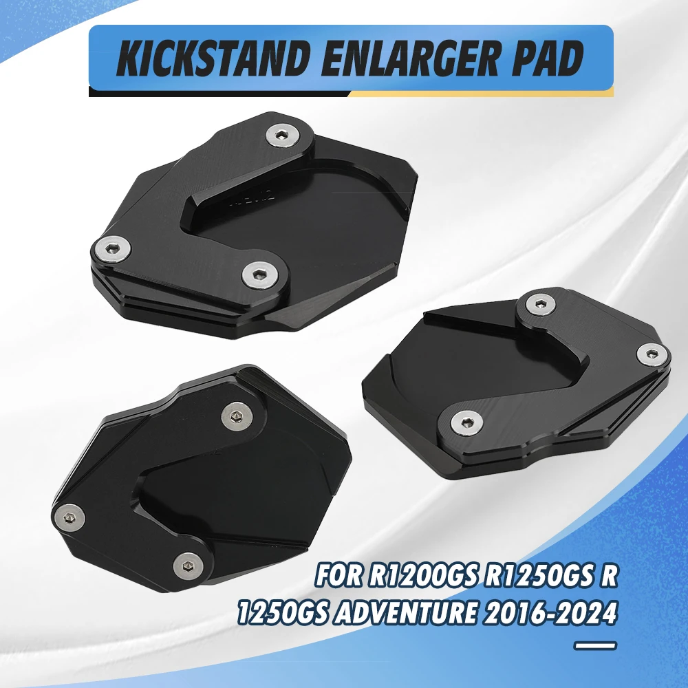 

For BMW R1200GS R 1200 GS ADV R1250GS R 1250GS Adventure 2016-2023 Kickstand Foot Side Extension Pad Support Plate Enlarge Stand