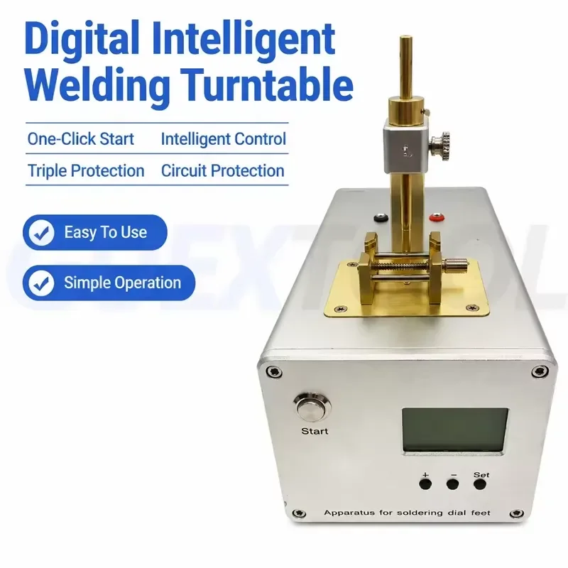 Digital Soldering Station Precise Temp Control Welding Iron for PCB Repair Dial Test Tool