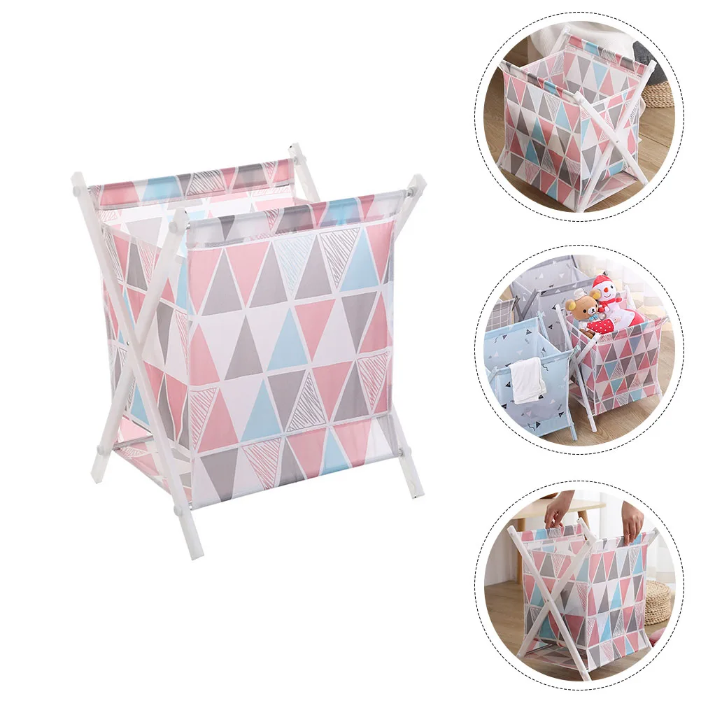 

Large Folding Laundry Basket Clothes Storage Organizer Bathroom Bedroom Closet Room Smooth Surface Environmental