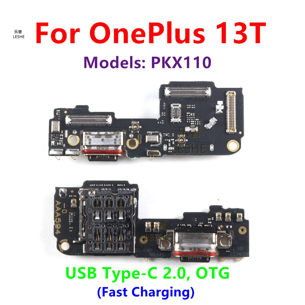 

For OnePlus 13T USB Type-C 2.0 Fast Charging Charger Dock Port Connector Board Flex Cable Smartphone Repair Parts PKX110