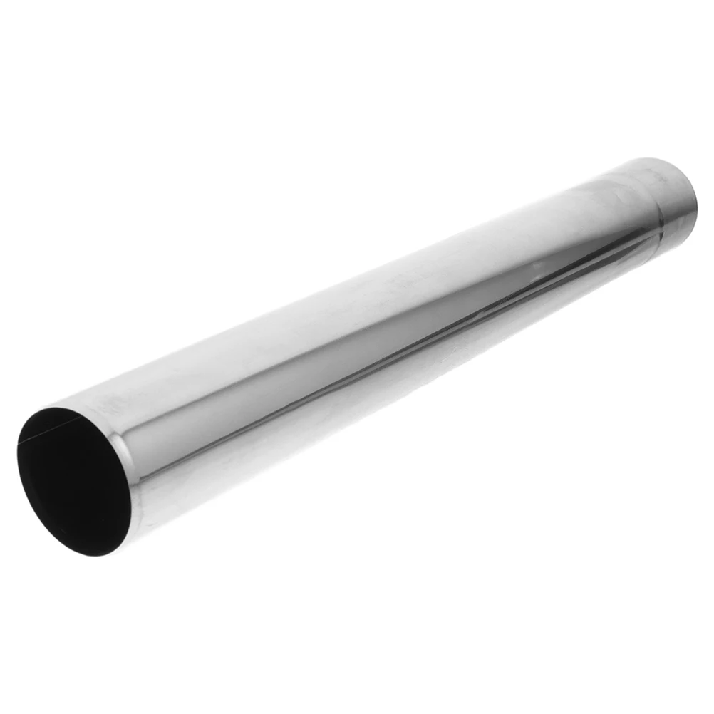 

Stainless Steel Tent Stove Chimney Pipe Reliable Flue Extension for Outdoor Wood Stoves Windproof Camping Stove Accessories