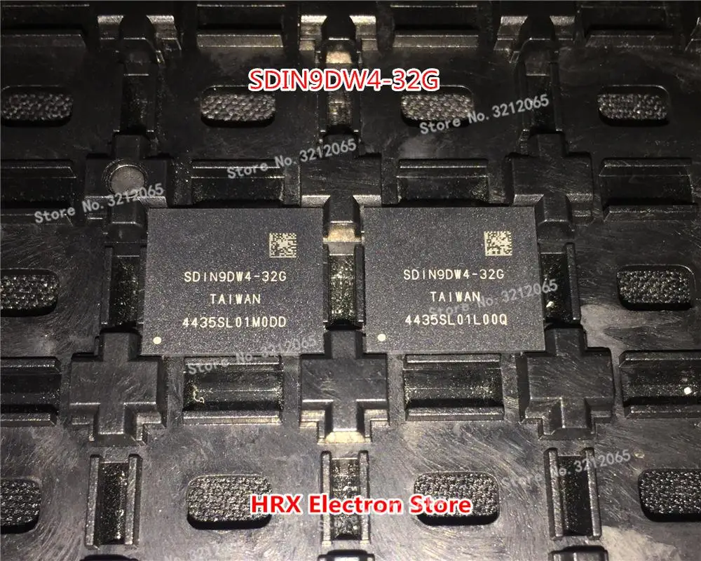 100% New Original SDIN9DW4-32G BGA EMMC SDIN9DW4 32G (1-10piece)