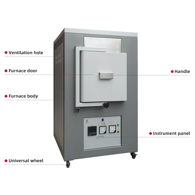 Changri Precision Temperature Control High Temperature Safety Biological Lab Integrated Resistance Muffle Furnace