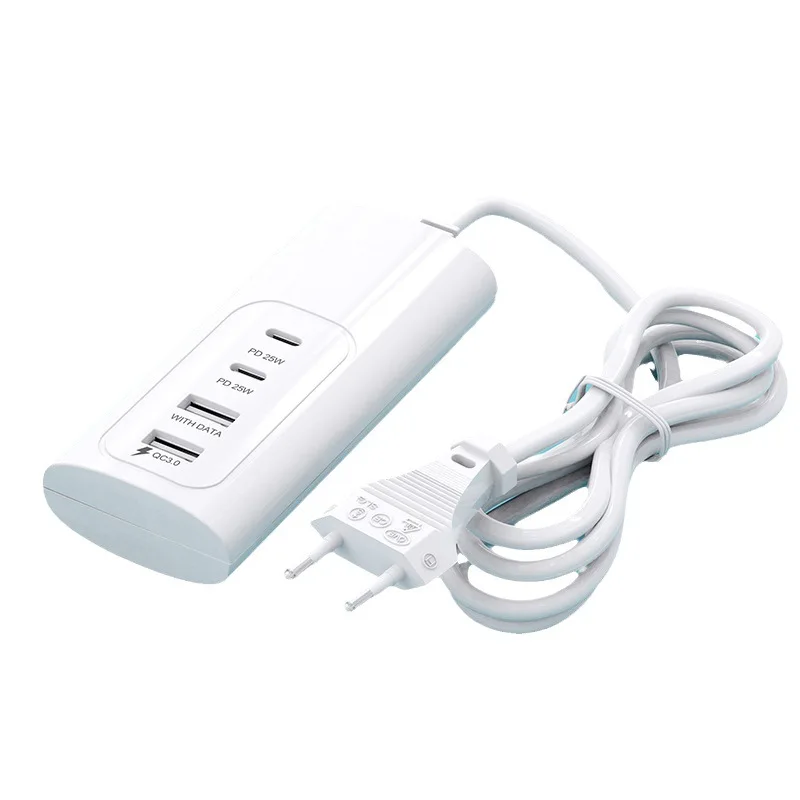 Multifunktion ale Hochgeschwindigkeits-Multi-Port-USB-Typ C Hub EU/US-Splitter-Sockel Erweiterung Desktop-Laptop pd25w QC 3,0 Daten ladegerät