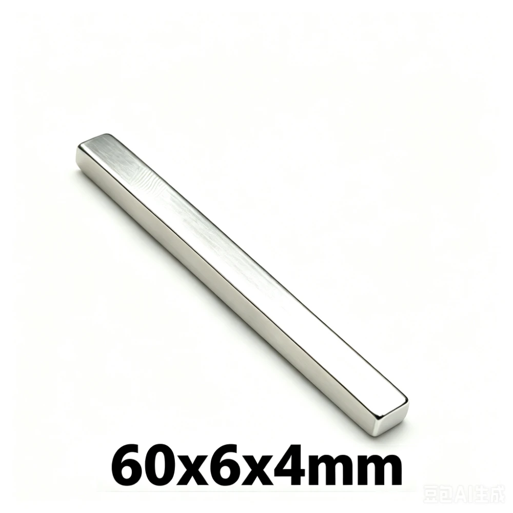 60x6x4 Powerful Magnets 60mm X6mm N35 Neodymium Magnet Square 60x6x4mm Permanent NdFeB Magnet 60*6*4 mm Magnet World