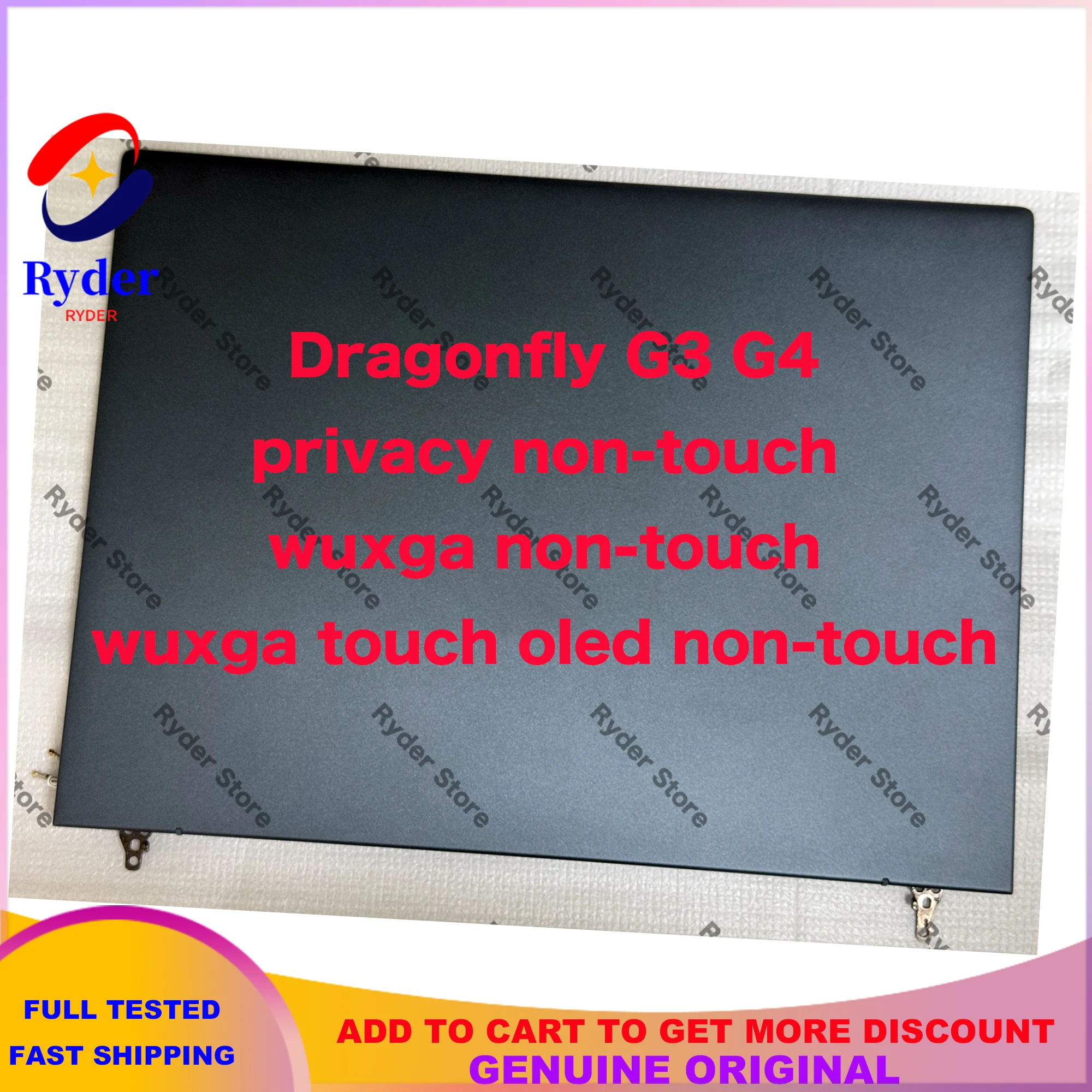 Original 13.5'' 1920X1280 LCD Touch Screen Digitizer Display LCD Touch Screen Full Assembly For HP Elite Dragonfly G3 G4