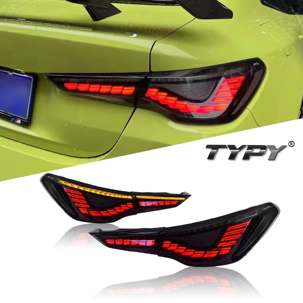 

Car TailLamp For BMW 4 Series M4 2020-2023 G22 G82 Taillight Upgrade Modified Dynamic Turn Signal Car LED Tail Lamp Assembly