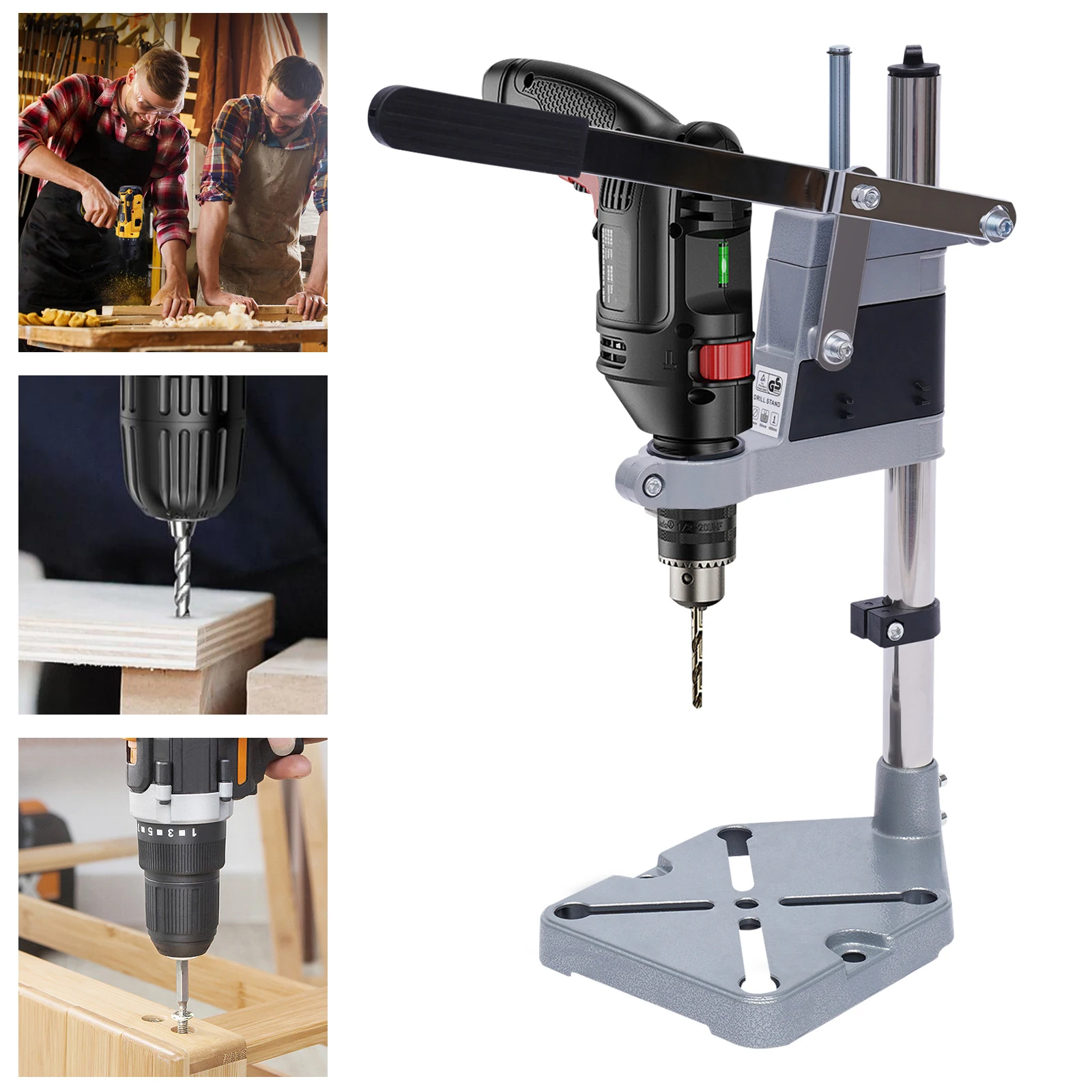 

Adjustable Bench Clamp Floor Drill Press Stand Table Workbench Repair Tool For Drilling Base