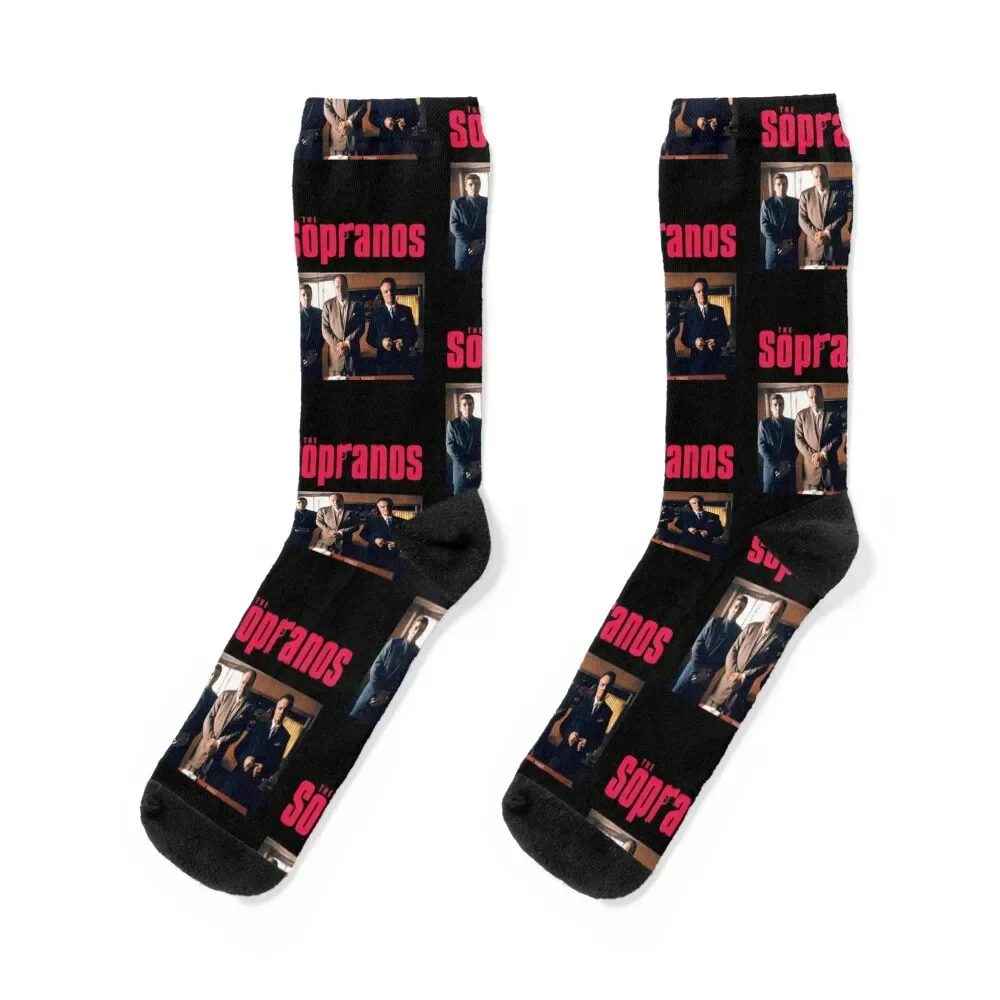 

The Sopranos Vintage Socks Hiking boots men cotton high quality Male Socks Women's