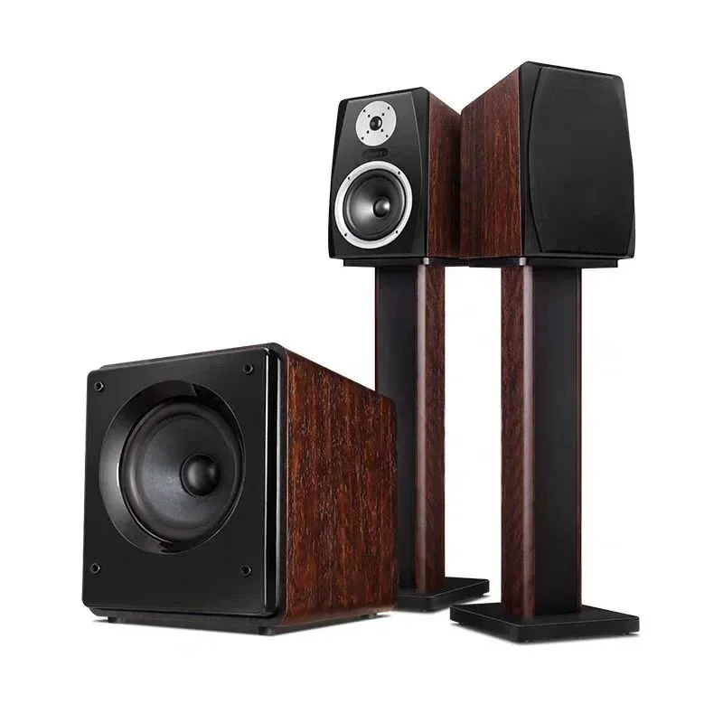 SoundHot Sale Active 2.1 Home Theater System 8 Inch Subwoofer Active Hi-fi Bookshelf Speaker