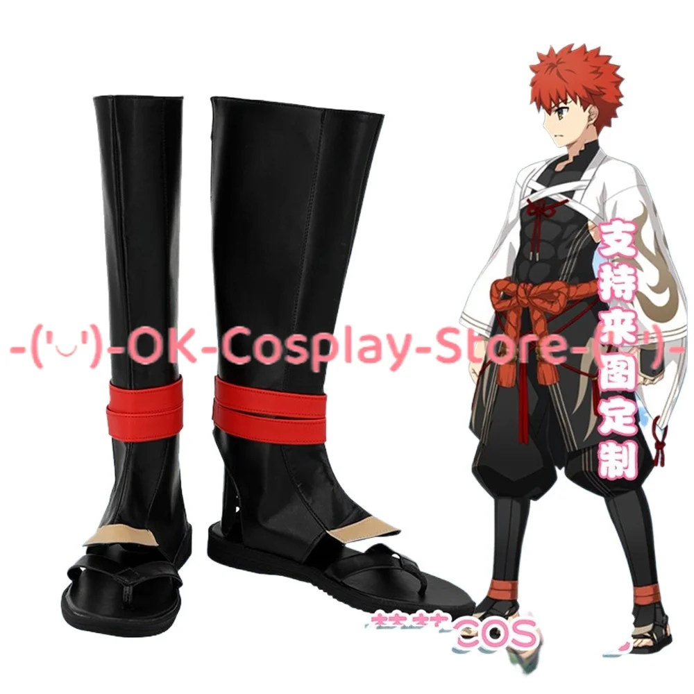 

Senji Muramasa FGO Fate Grand Order Cosplay Shoes Boots Game Anime Party Halloween Chritmas Custom Made