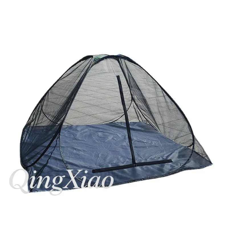 Camping Mosquito Net Tent Portable Pop Up Insect Screen Shelter for Outdoor Backyard  Mesh Ventilated  Bug Tent for Family