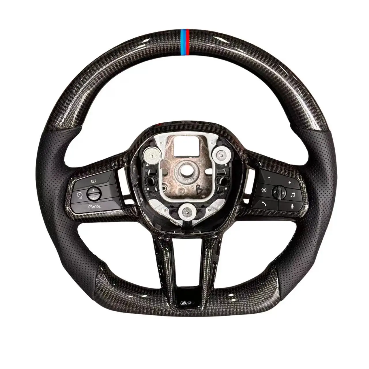 Custom Upgrade Carbon Fiber Lenkrad Volant Leather Custom ID8 M Sport Steering Wheel for BMW F10 F30 F20 F01 M4 M3 X3 G01 G12