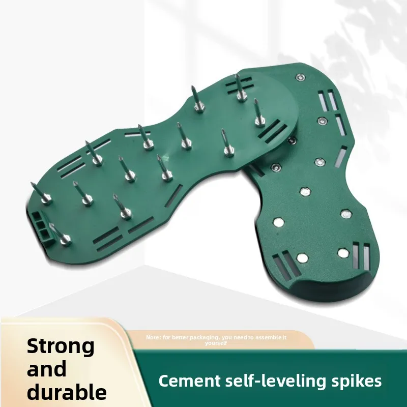 

Lawn Aerator Shoes with Adjustable Heavy-Duty Spikes — Easy, Tool-Free Mounting and Deep-Soil Loosening for Healthy Grass