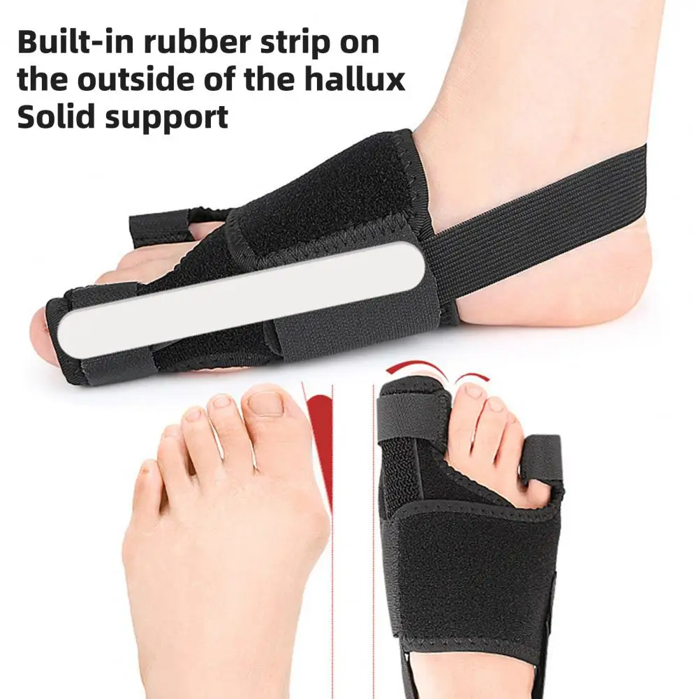 Bunion Corrector with Adjustable Strap Adjustable Bunion Corrector Brace Big Toe Straightener for Hallux Valgus Hammer Toe