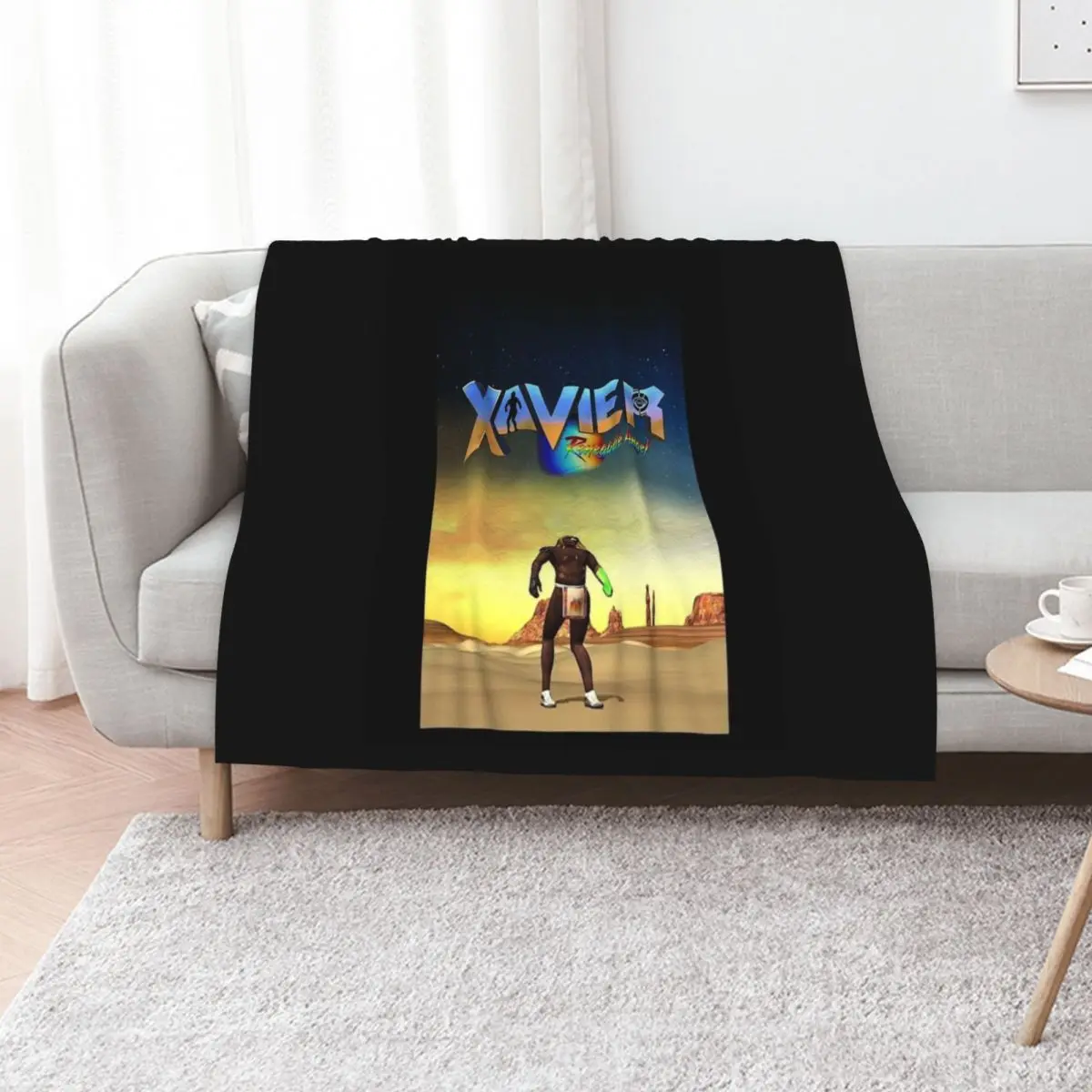 

Xavier Renegade Angel Graphic T-Shirt Throw Blanket Hair decorative Quilt Sofa Throw Blankets