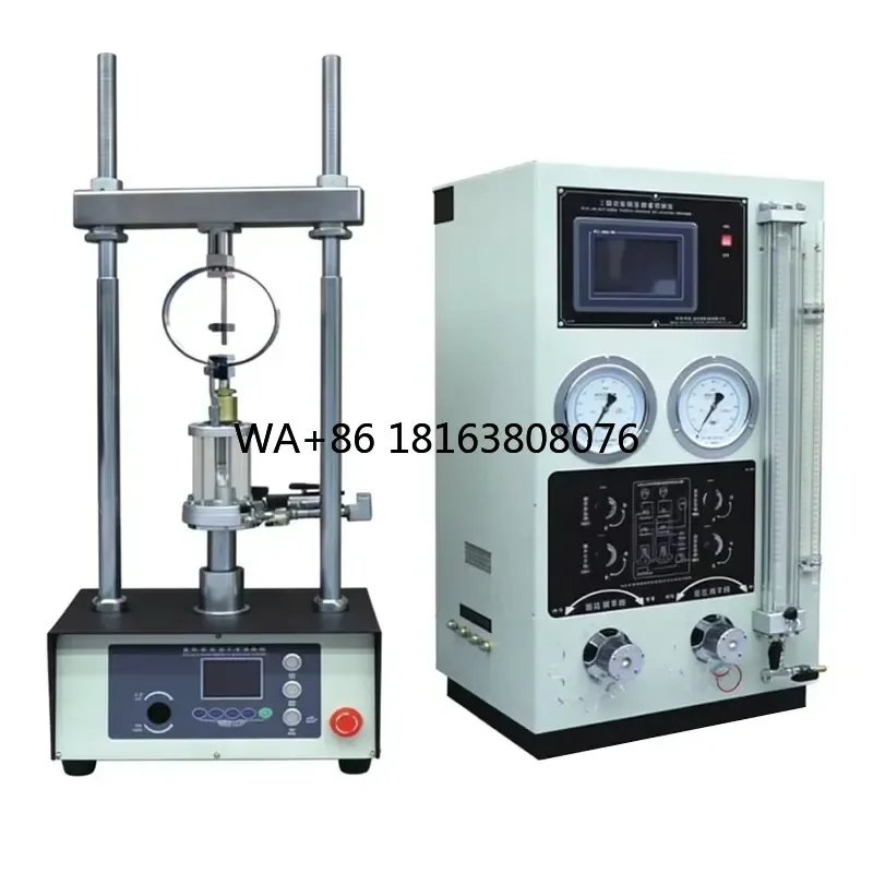 TSZ-1A High Accuracy Strain-Controlled Triaxial Testing Equipment for Soil Digital Triaxial Test Apparatus