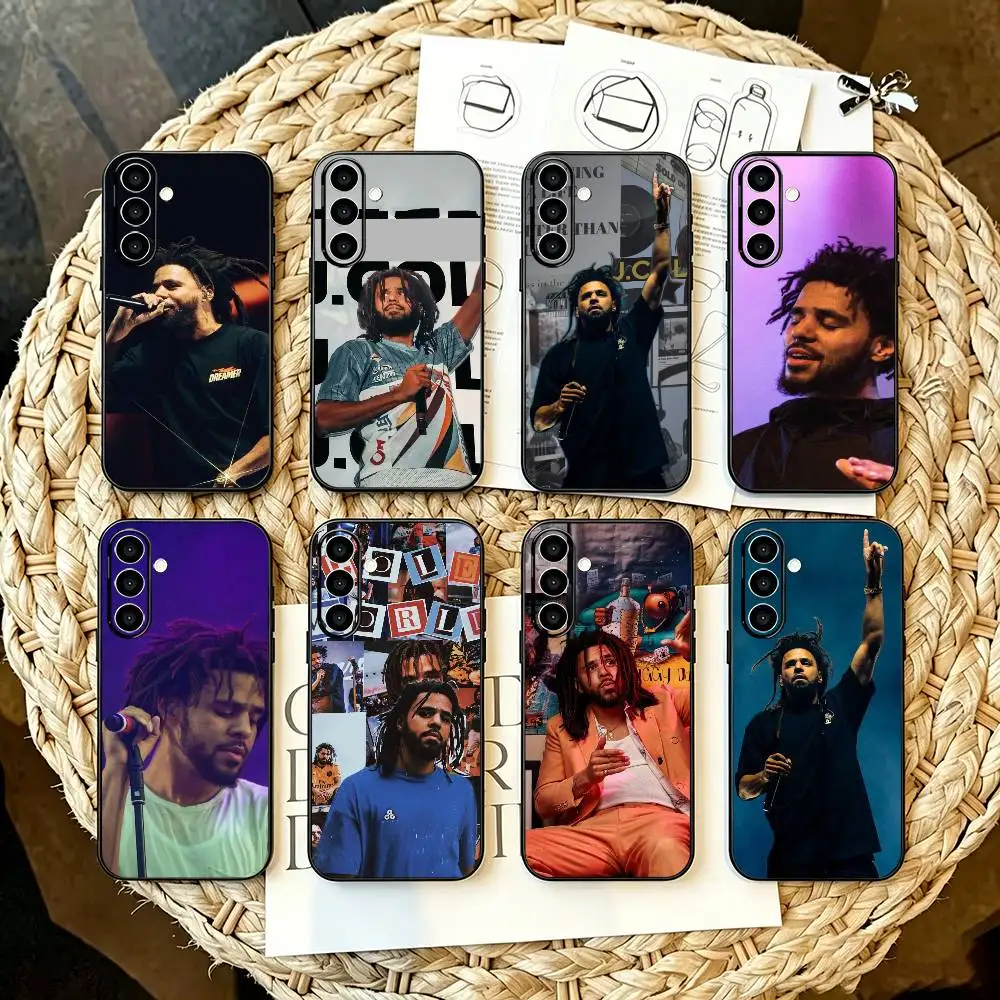 

J. Cole Phone Case For Samsung Galaxy A55 A35 A54 A53 A33 A52s A42 A32 A71 Black Cover