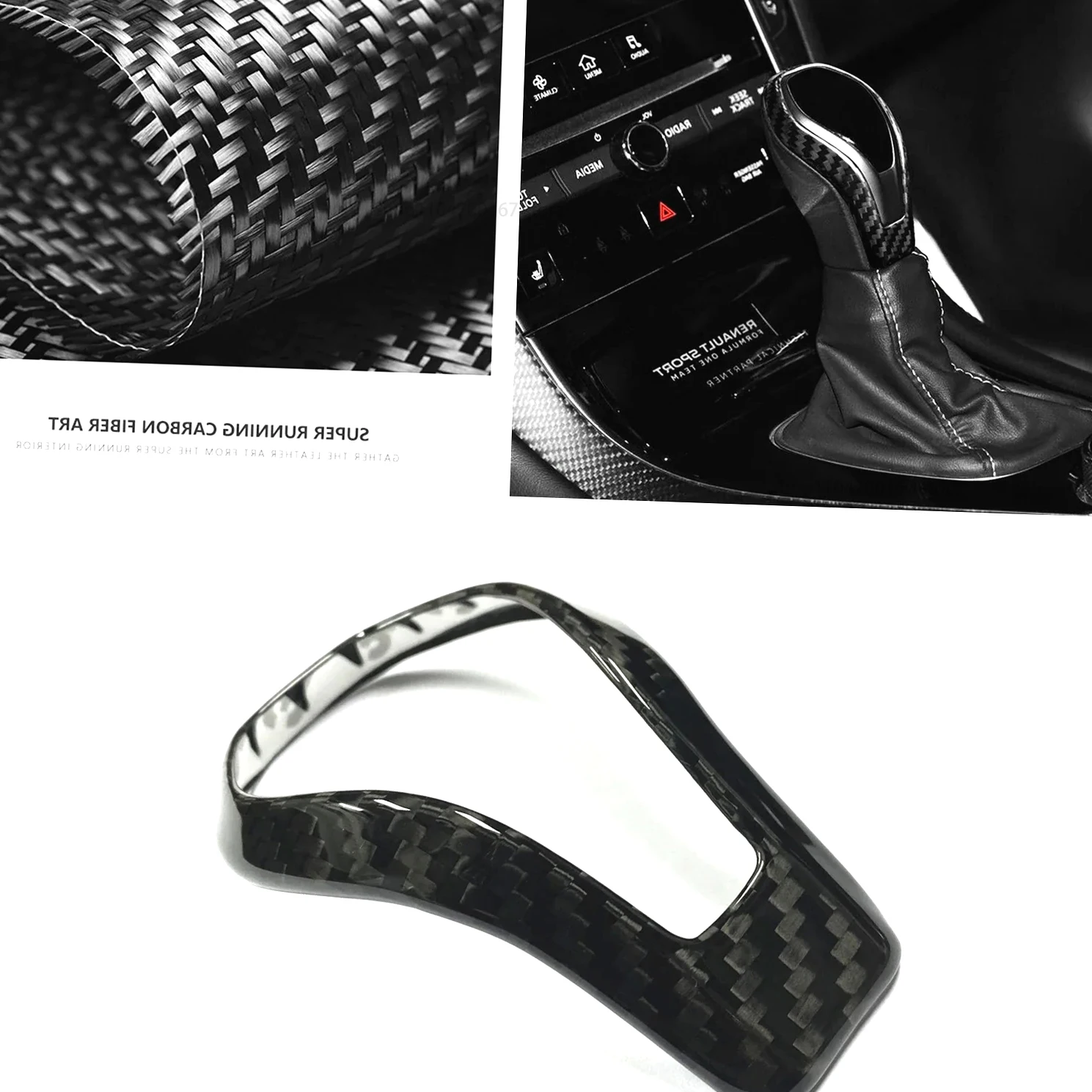 

New! For Infiniti Q50/Q50L QX60 Q60 QX80 2016-2022 Car Gear Shift Head Knob Cover Shifter Handle Shell