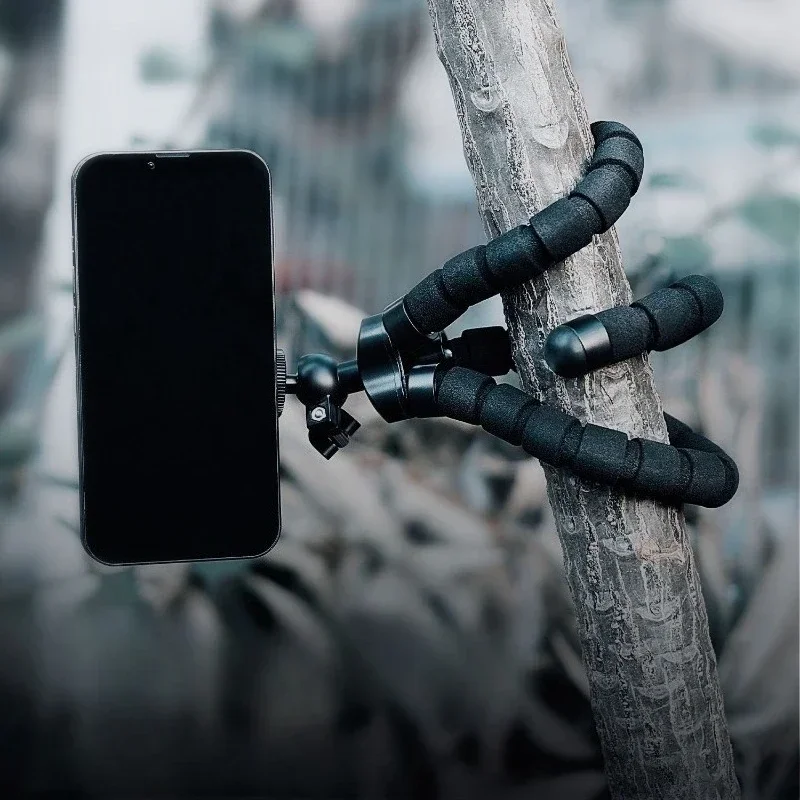 Mini Universal Photography Octopus Tripod Monopod Phone Mini Camera Phone Webcam Holder Clip Smartphone Monopod Tripe Stand