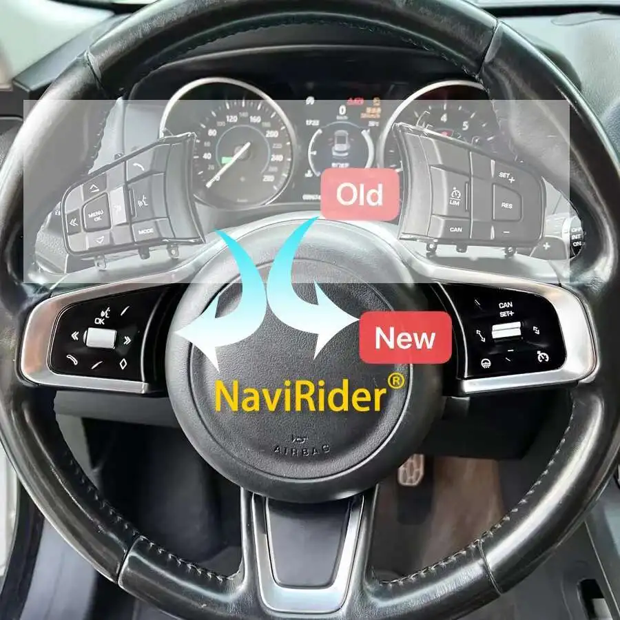 Botones de volante para Jaguar XE XEL F-PACE XF XFL