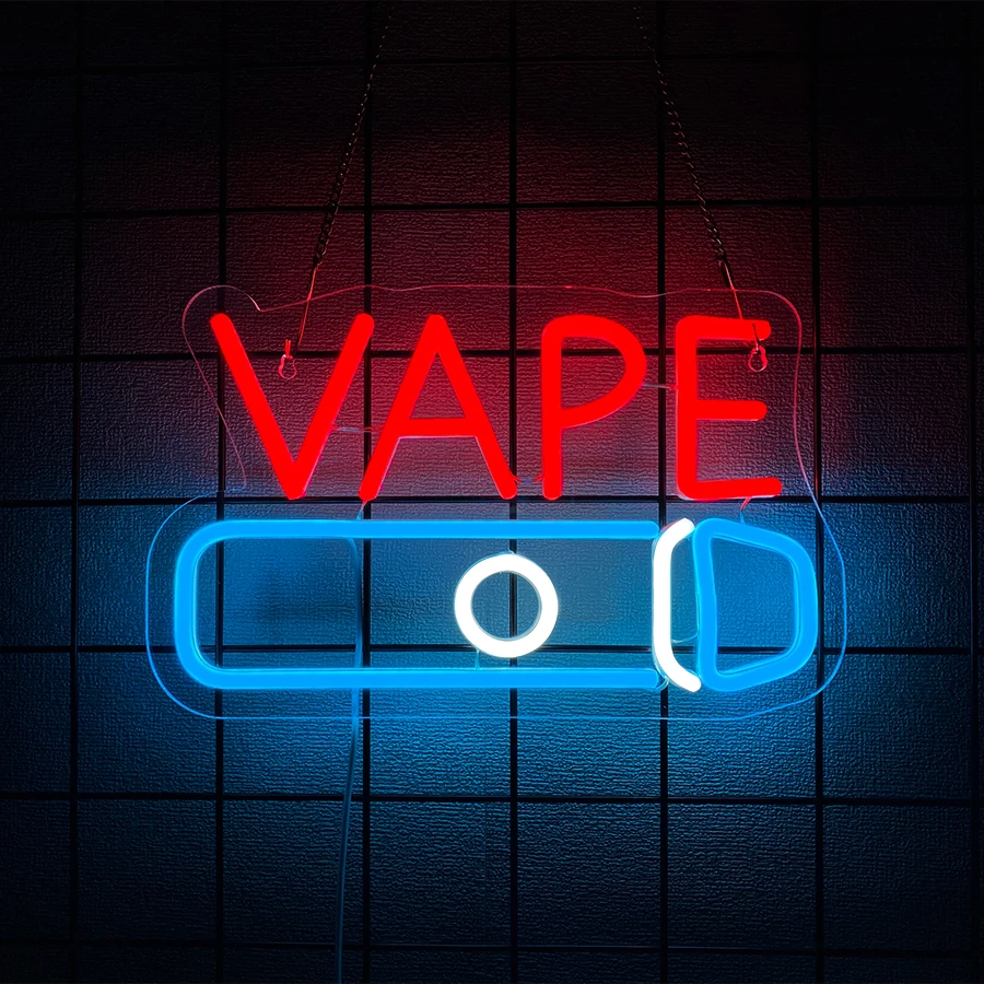 Smoke Series Neon Sign For Wall Decor,Light Up Sign For Smoke Store,Smoking Lounge,Man Cave Decor,Vape Shop,Gift For Dad,Friend view 6