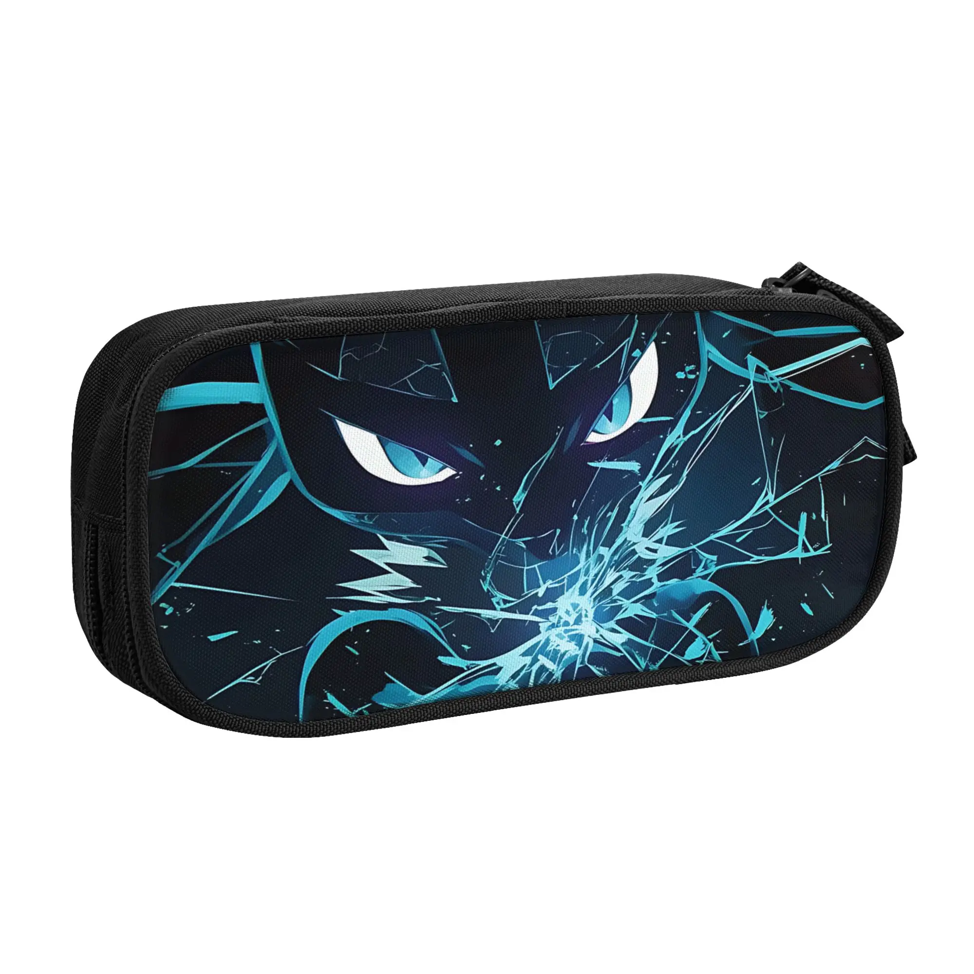 Custom pokemon Broken Lucario Large Capacity Bags for Child  Handheld Study Bag for Boys Gilrs Kids