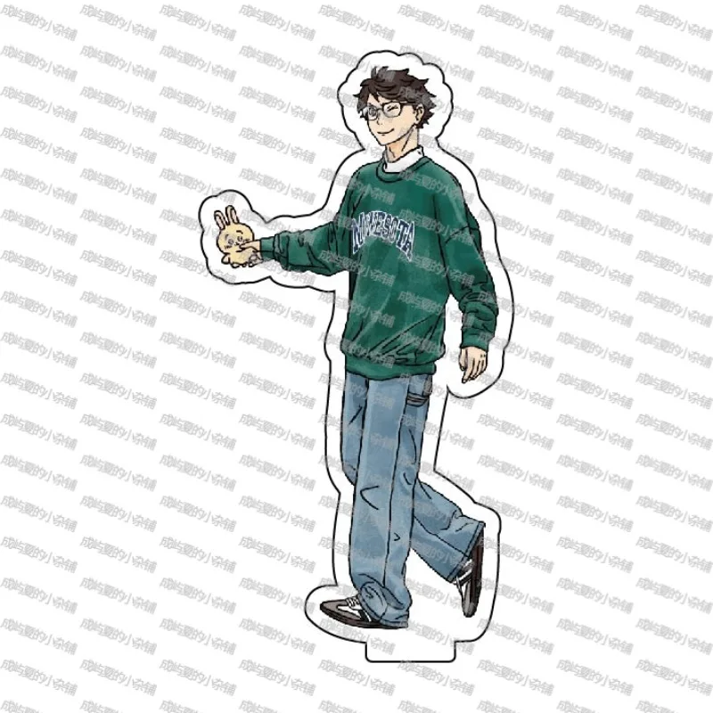 New Haikyuu!! Acrylic Stand Figure Hinata Shoyo Tobio Kageyama Anime Peripherals Cute Originality Personality Desktop Ornament