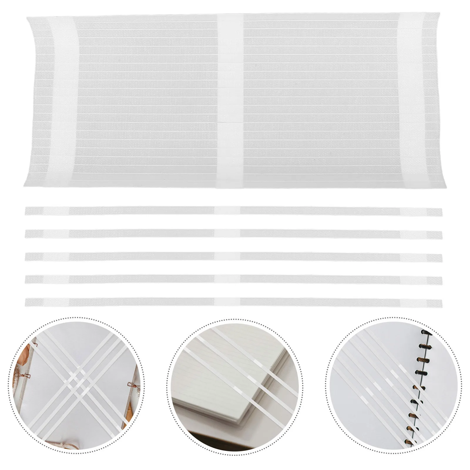 

50pcs Hot Melt Glue Strips For Book Practical Thermal Binding Tapes Multi-Function Adhesive Sticks Craft Repair Office Binding