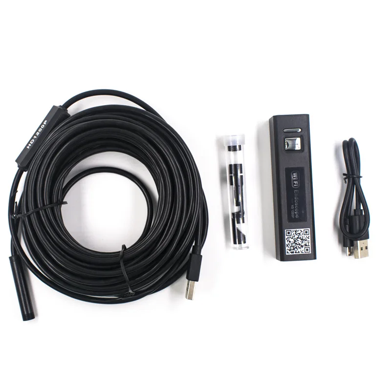 1200P HD Pipe Endoscope Camera Industrial Visual Endoscope Auto Repair WiFi Mobile Phone Endoscope