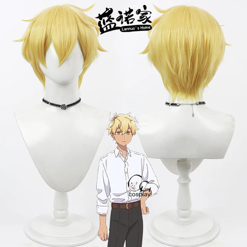 

No Girls In The Mix Kohaku Cosplay Wig Anime Game Role Playing Synthetic Hair Halloween Party