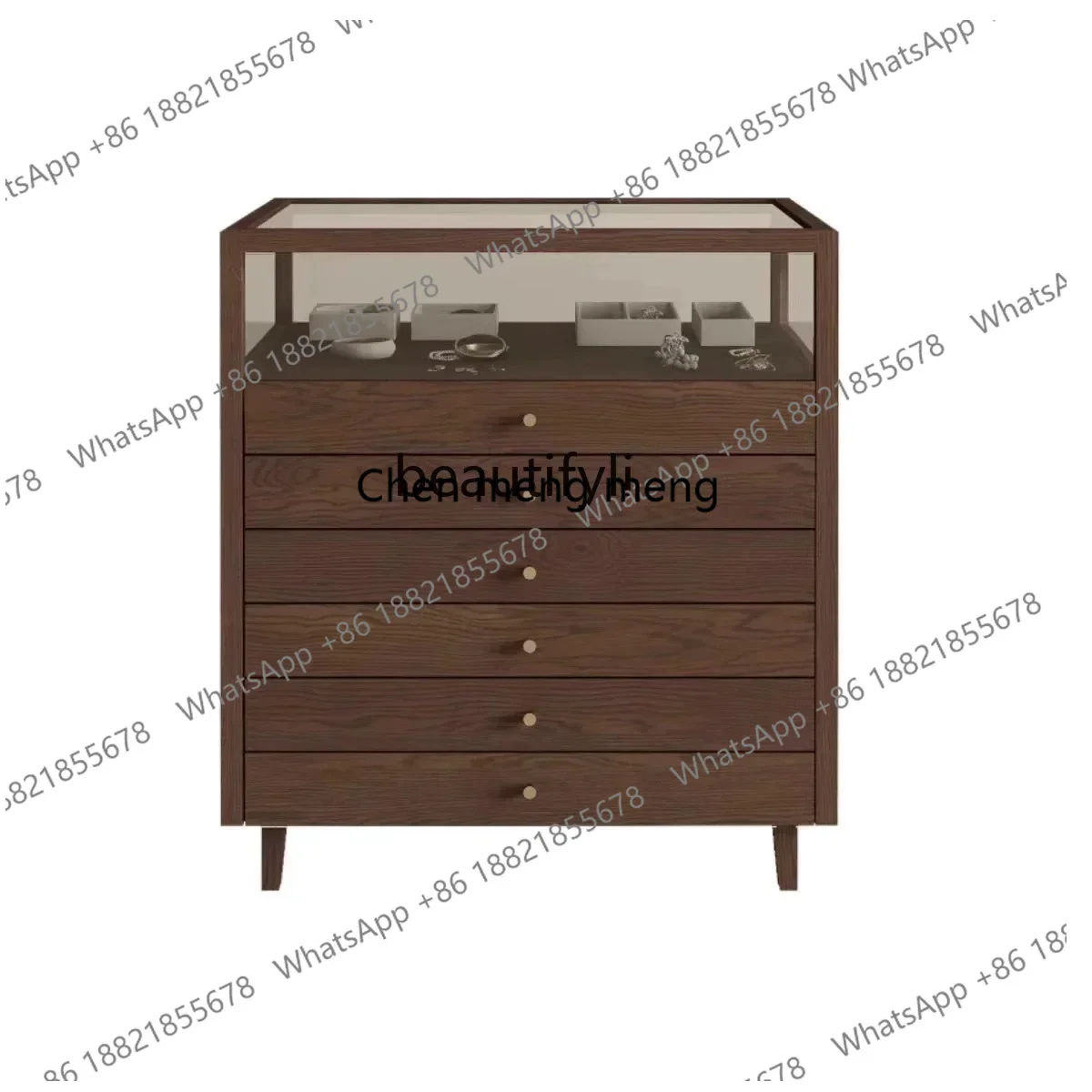 xzxJewelry Store Display Cabinet Jewelry Nakajima Display Cabinet Boutique Cabinet Water Table