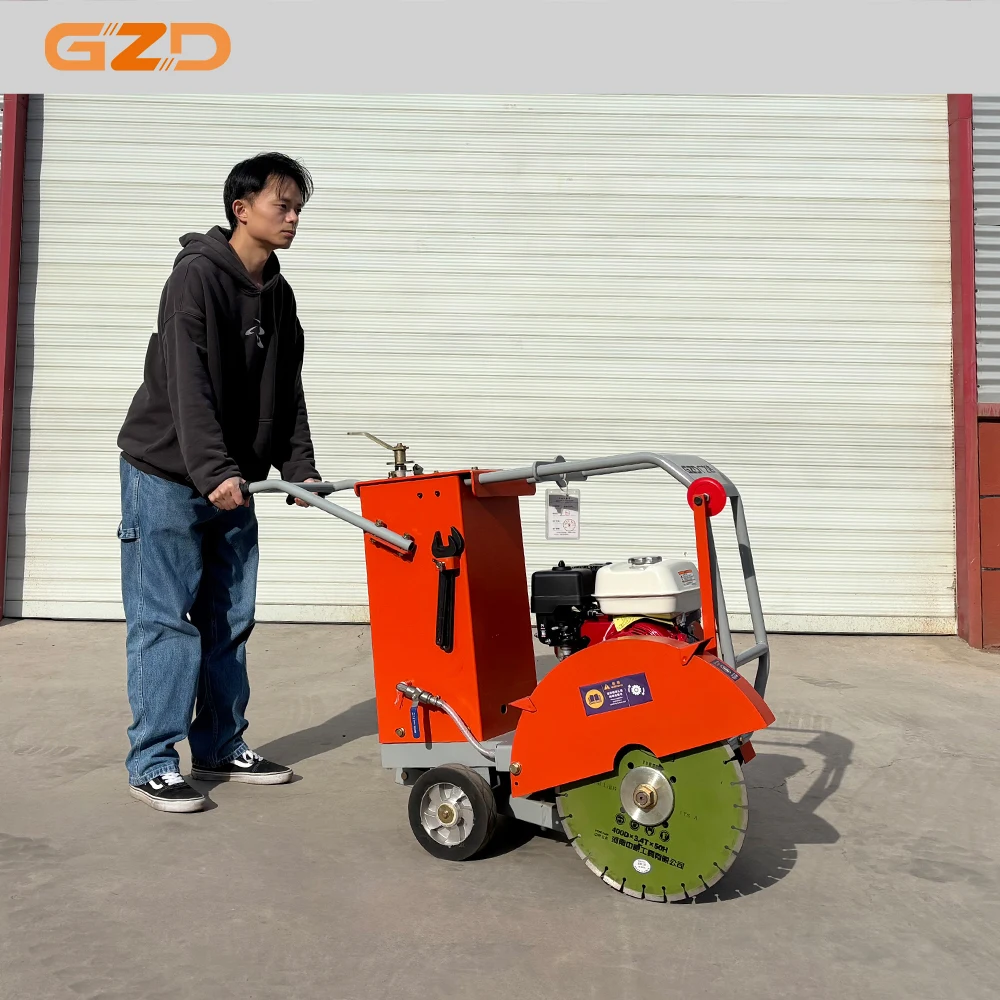GZD Customized Professional Factory 600 Q500 300 Blades Road Saw Cutting Machine Concrete Cutter