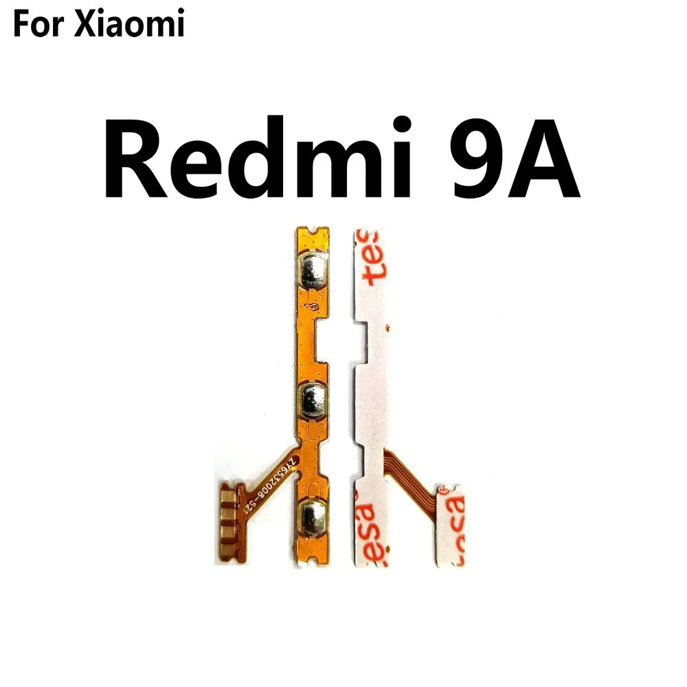 New Power on/off & volume up/down buttons flex cable Replacement for Xiaomi Redmi 7 7A 8 8A 9 9A Redmi Note 7 8 9 Pro