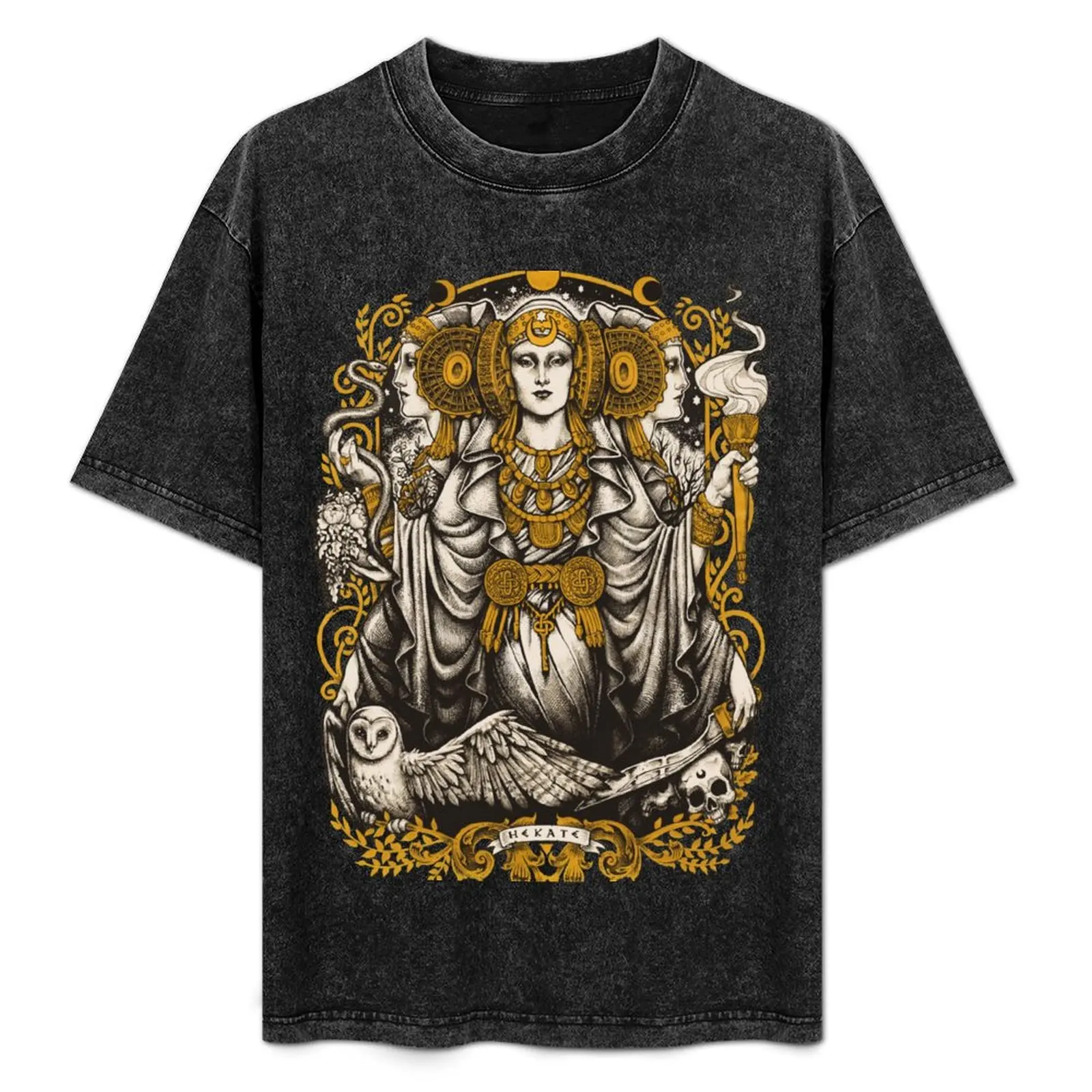 IBERIAN HECATE T-Shirt luxury designer anime clothes vintage t shirts t shirt for men