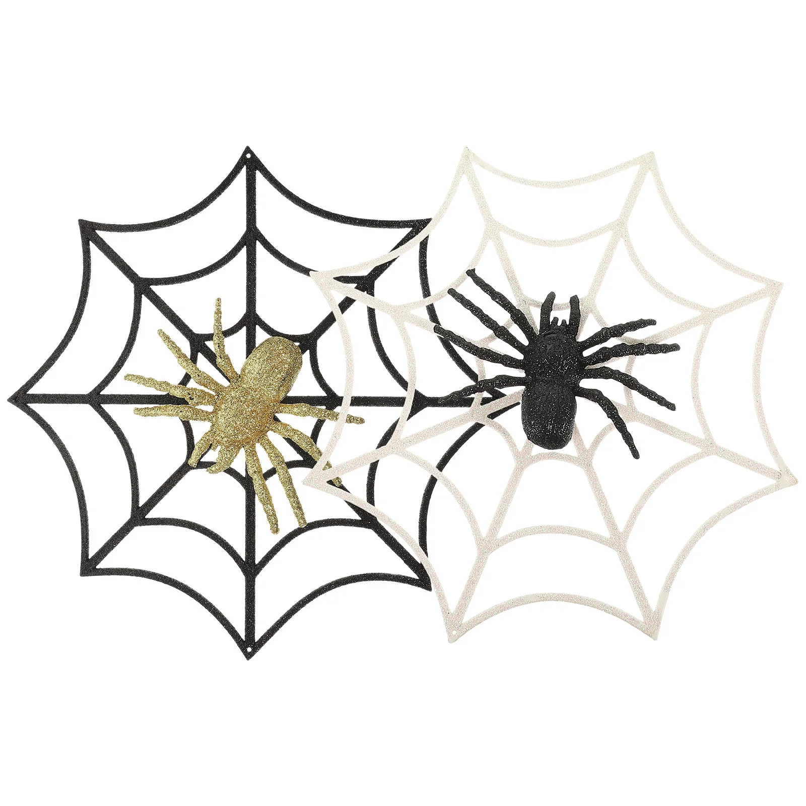 

1Set Halloween Spider Webs Simulation Spider Web Decorative Prop for Haunted Party Prank Supplies Decorative Props