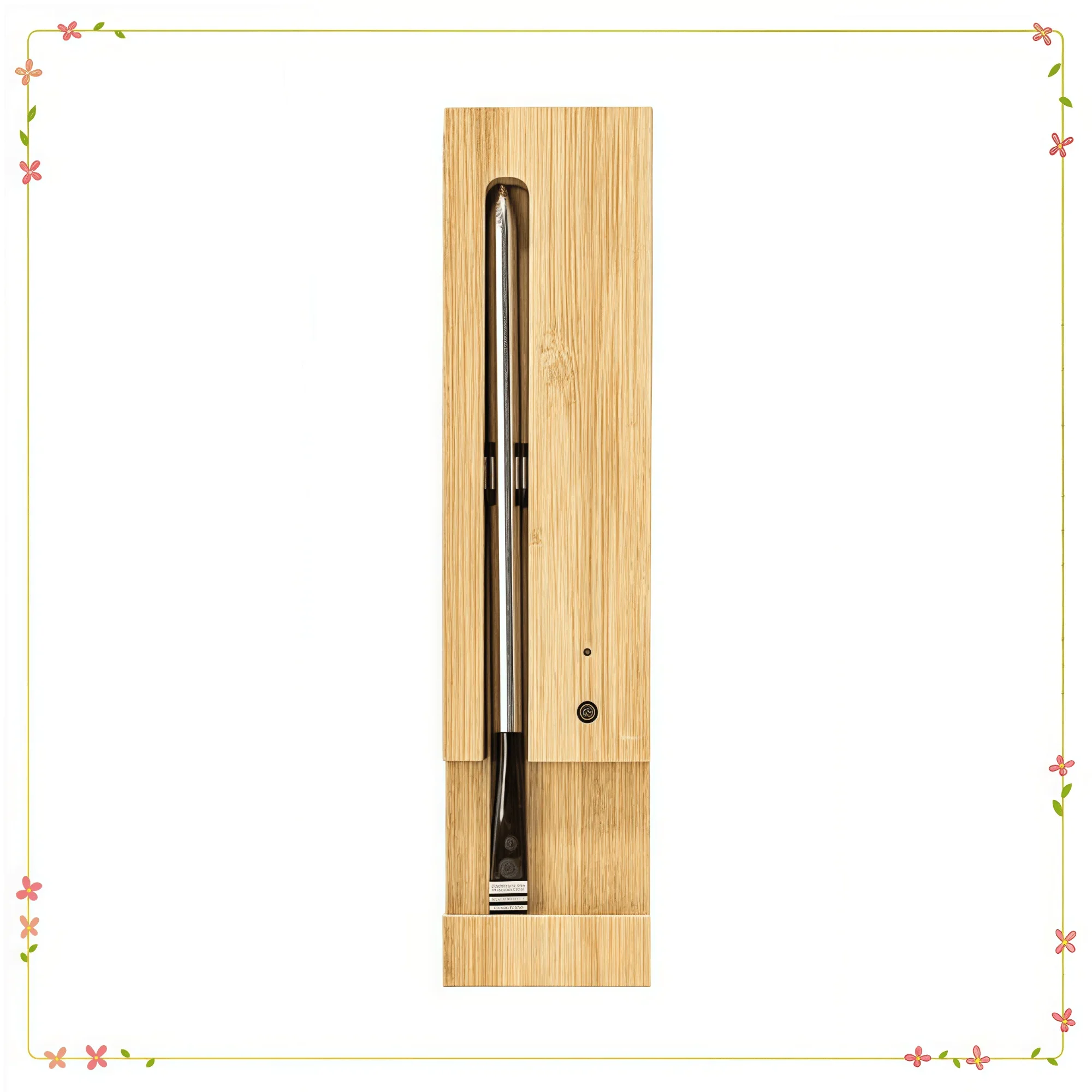 เทอร์โมมิเตอร์วัดอุณหภูมิเนื้อไร้สายบลูทูธอัจฉริยะ |   สำหรับบาร์บีคิว เตาย่าง เตาอบ เครื่องรมควัน และหม้อทอดไร้น้ำมัน |   สูตรอาหารอร่อยในแอป