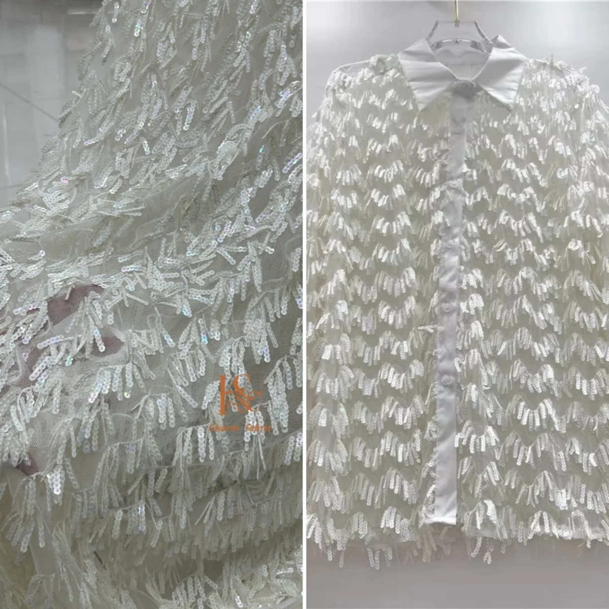 

S-образная кисточка 5 мм, радужная сетчатая ткань с блестками и вышивкой, швейная ткань, платье для латинских танцев, ткань для свадебного платья