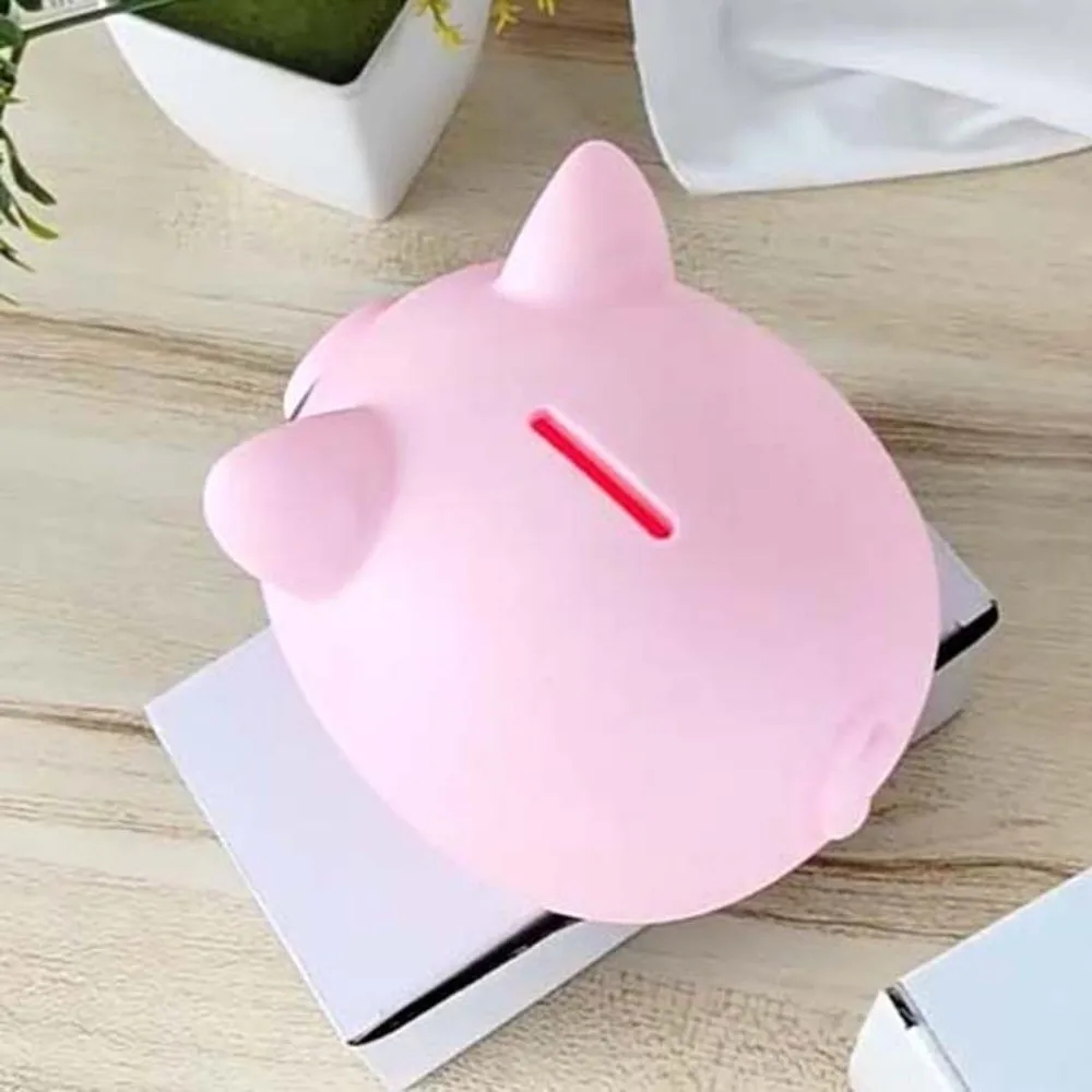 

Anti Drop Pig Piggy Bank Savings Tank Large Capacity Cartoon Pig Money Boxes Decorative Model Pig Model Piggy Bank