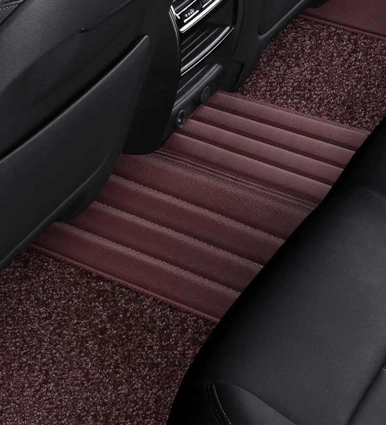 Echte Leder-Fußmatten für Mercedes W222 2014-2017, Auto-Innenraum-Teppiche, Zubehör, Tapetes Para Automovil – Detail 5