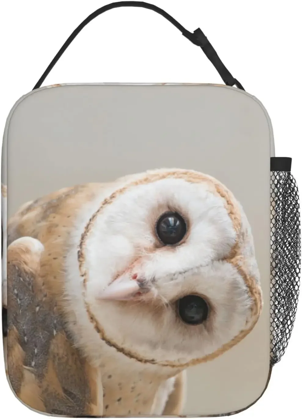 Barn Owl Lunch Bag Barn Owl Lunch Box Insulated Meal Bag Food Container for School Work Picnic Travel