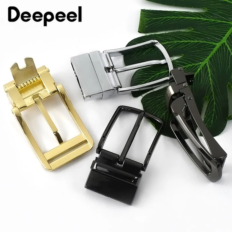 Deepeel Men Automatic Belt Buckles, Zinc Alloy