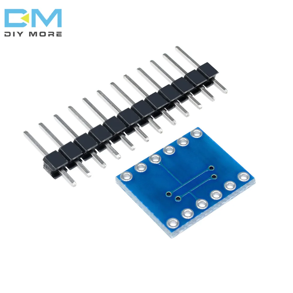 5-10pcs 2-Way Level Shifter Module 3.3V 5V TTL bidirectional conversion with Pin for Arduino 2 Channel Logic Level Converter